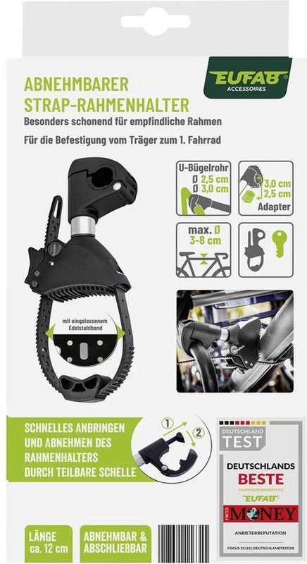 Eufab - Houderarm - Fietsdrager - Geschikt voor alle Eufab modellen
