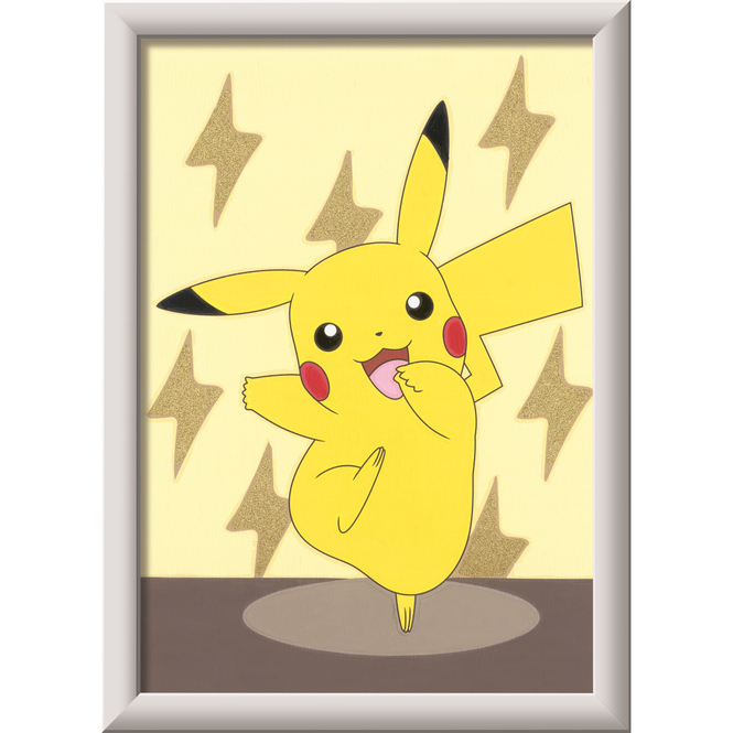 Malen nach Zahlen - Pokemon - Pikachu