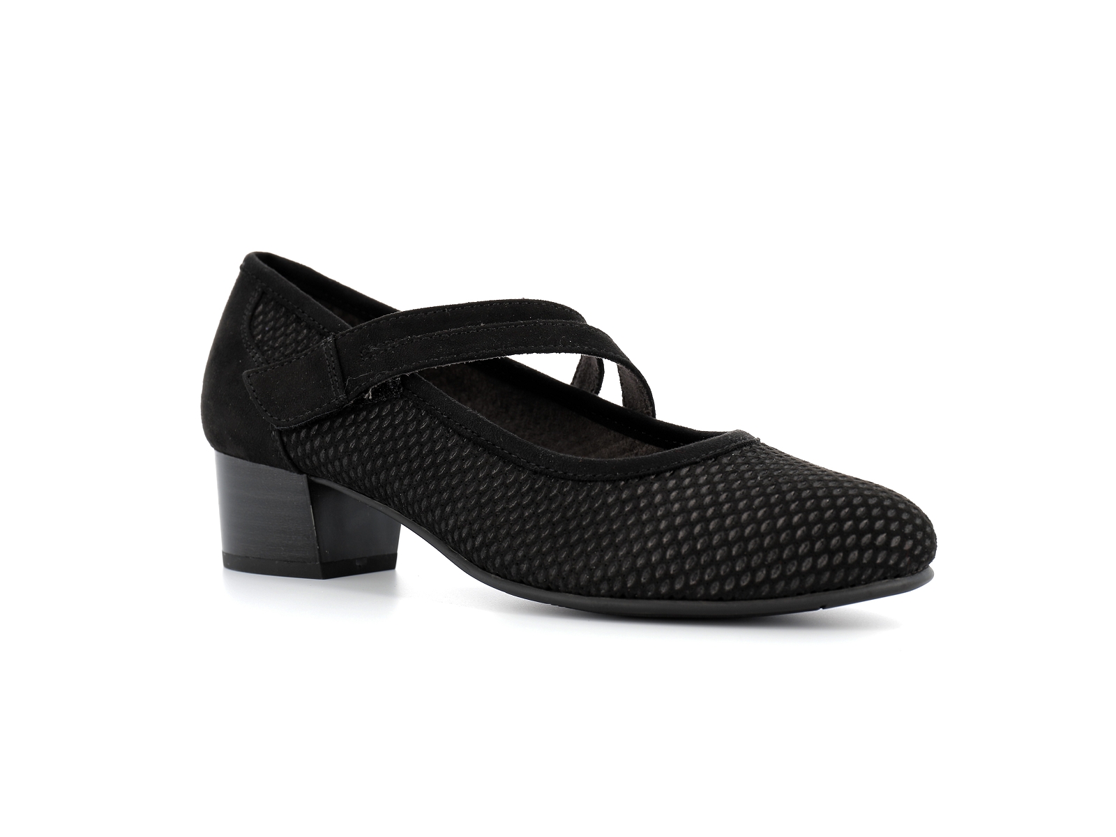Jana  shoes-24363 Synthétique Velours Noir