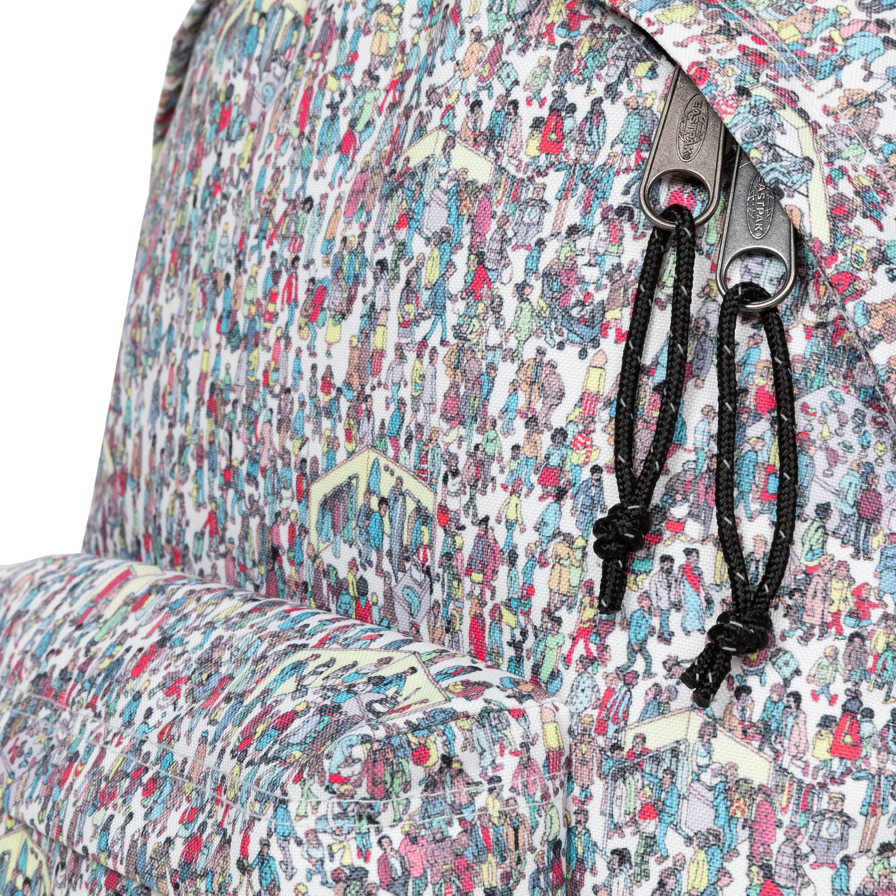 Padded Pak'r Wally Pattern White