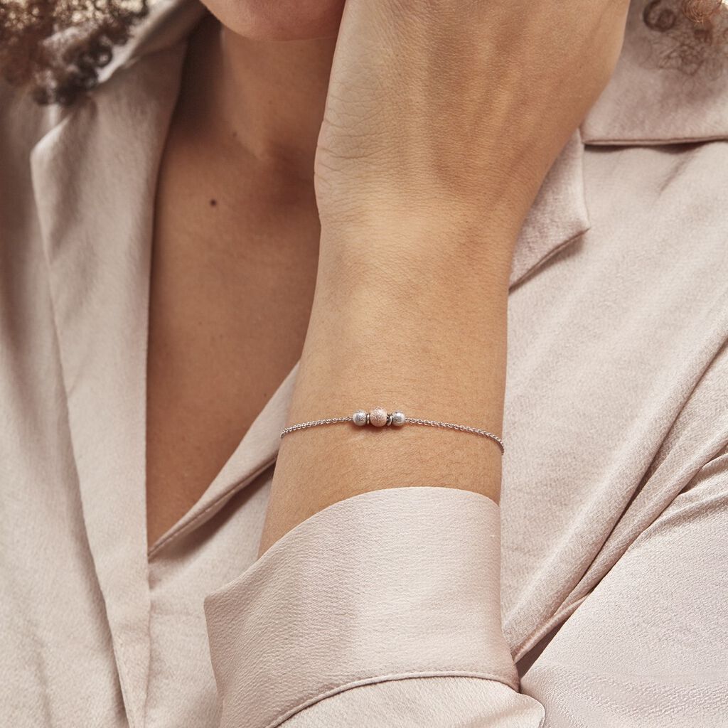 Bracelet Argent Bicolore Wilmart