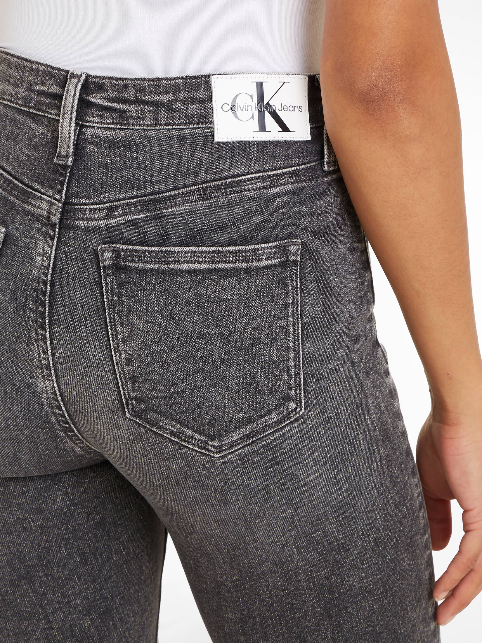 CALVIN KLEIN JEANS| Damen Jeans HIGH RISE SUPER SKINNY ANKLE