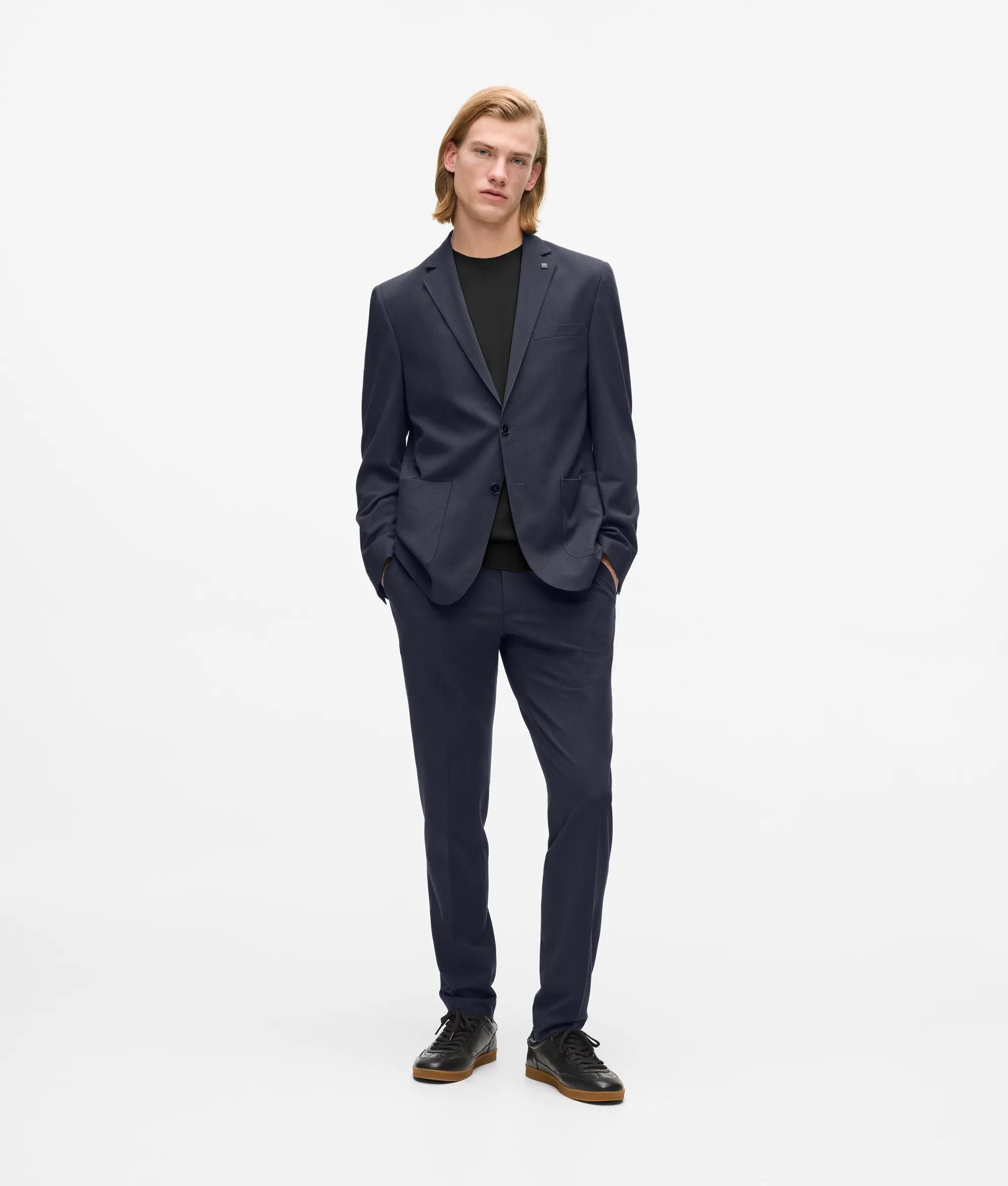 Blazer met patch-zakken