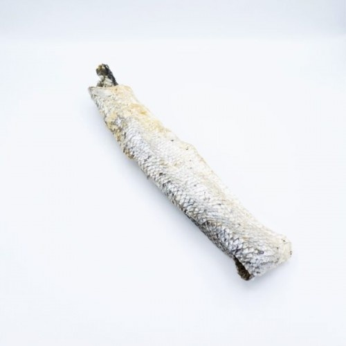 Tiras de pele de salmão Dognia com carne para cães