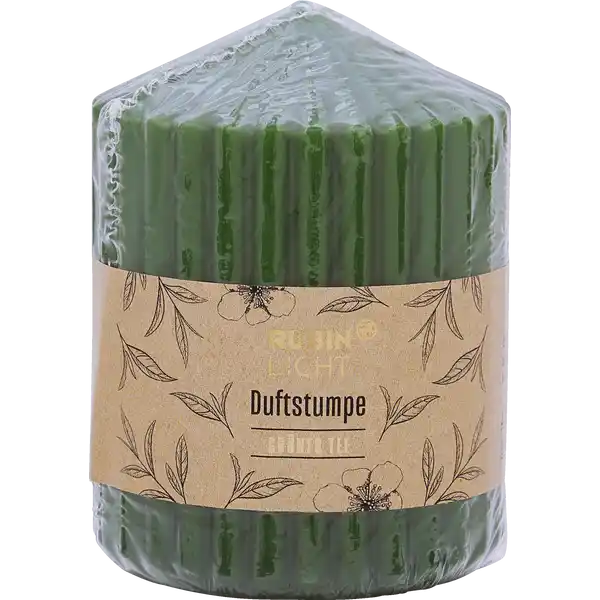 Rillenduftstumpe spitz grün
