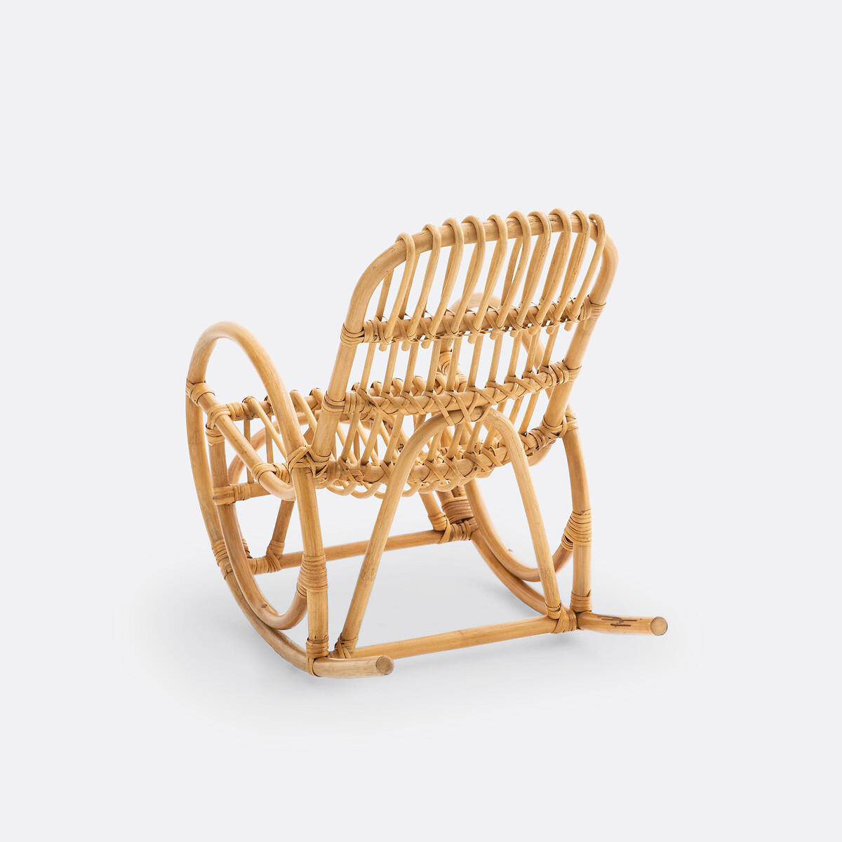 LA REDOUTE INTERIEURS<br>Cadeira de balanço para crianças em rattan, Malu