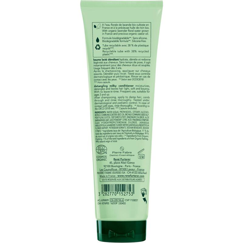 René Furterer Naturia baume lacté démêlant - Tube de 150 ml