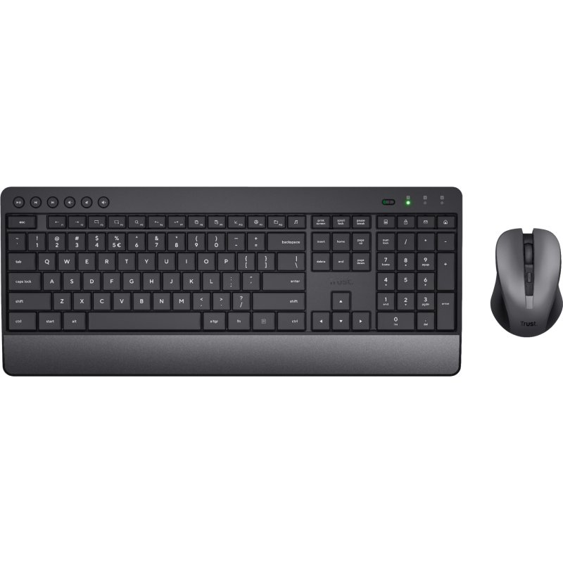 Trust Trezo Ensemble confort clavier et souris sans fil