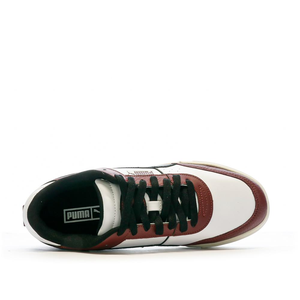 Puma Baskets Blanche/Bordeaux/Noires Homme Puma 393280-05