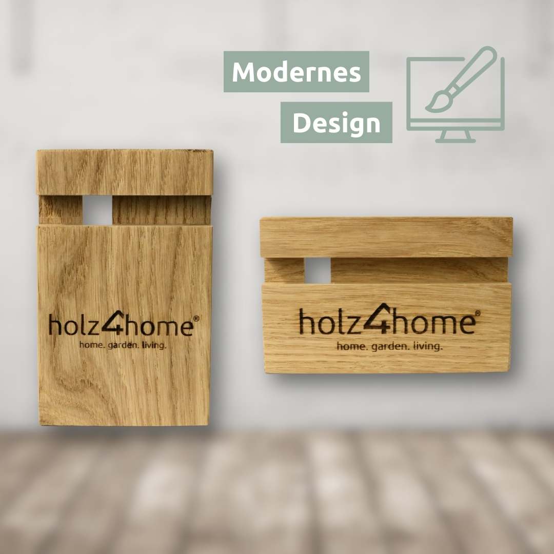 holz4home® Handyhalter aus Holz