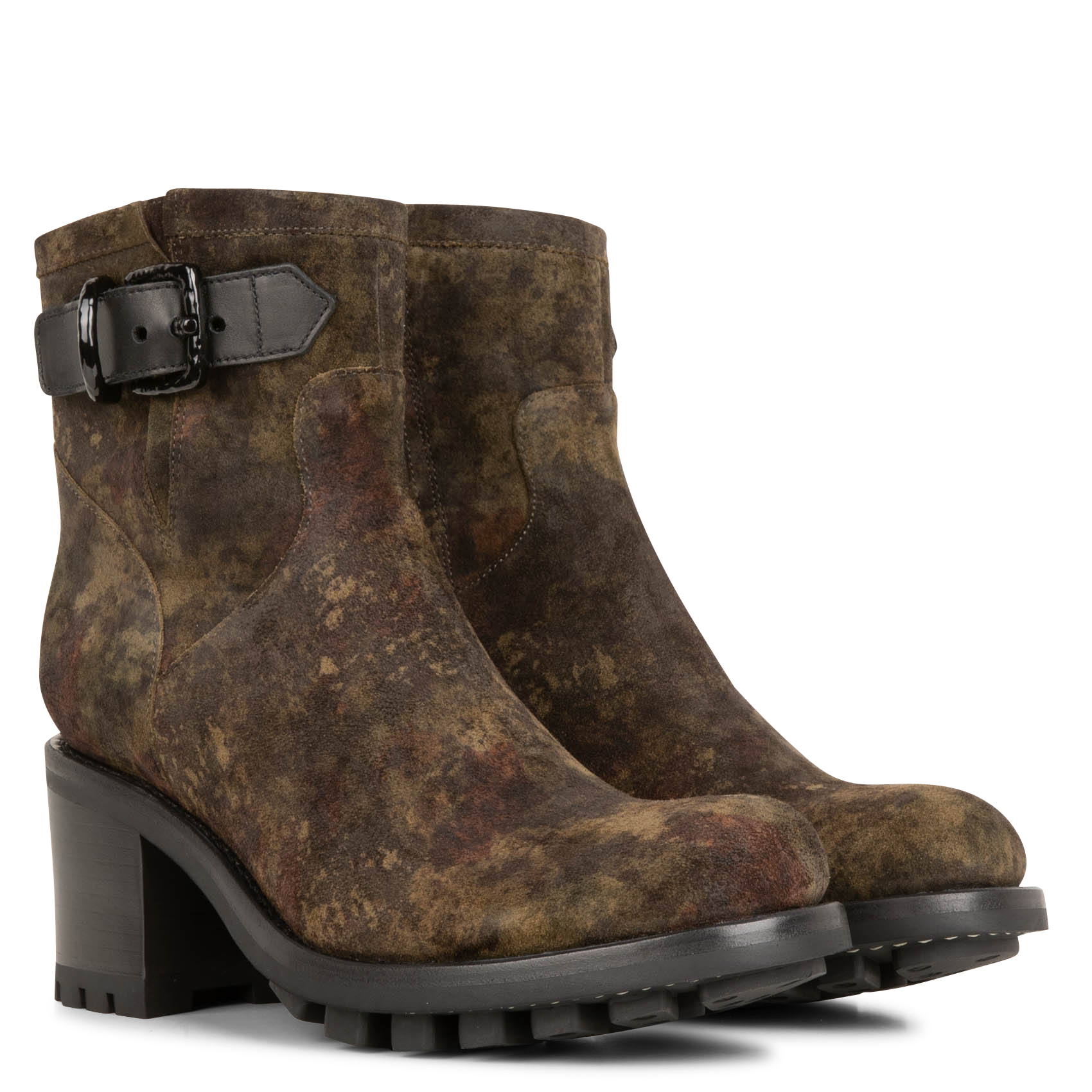 JUSTY 7 SM GE BUCKLE - Bottines en cuir | Multicolore