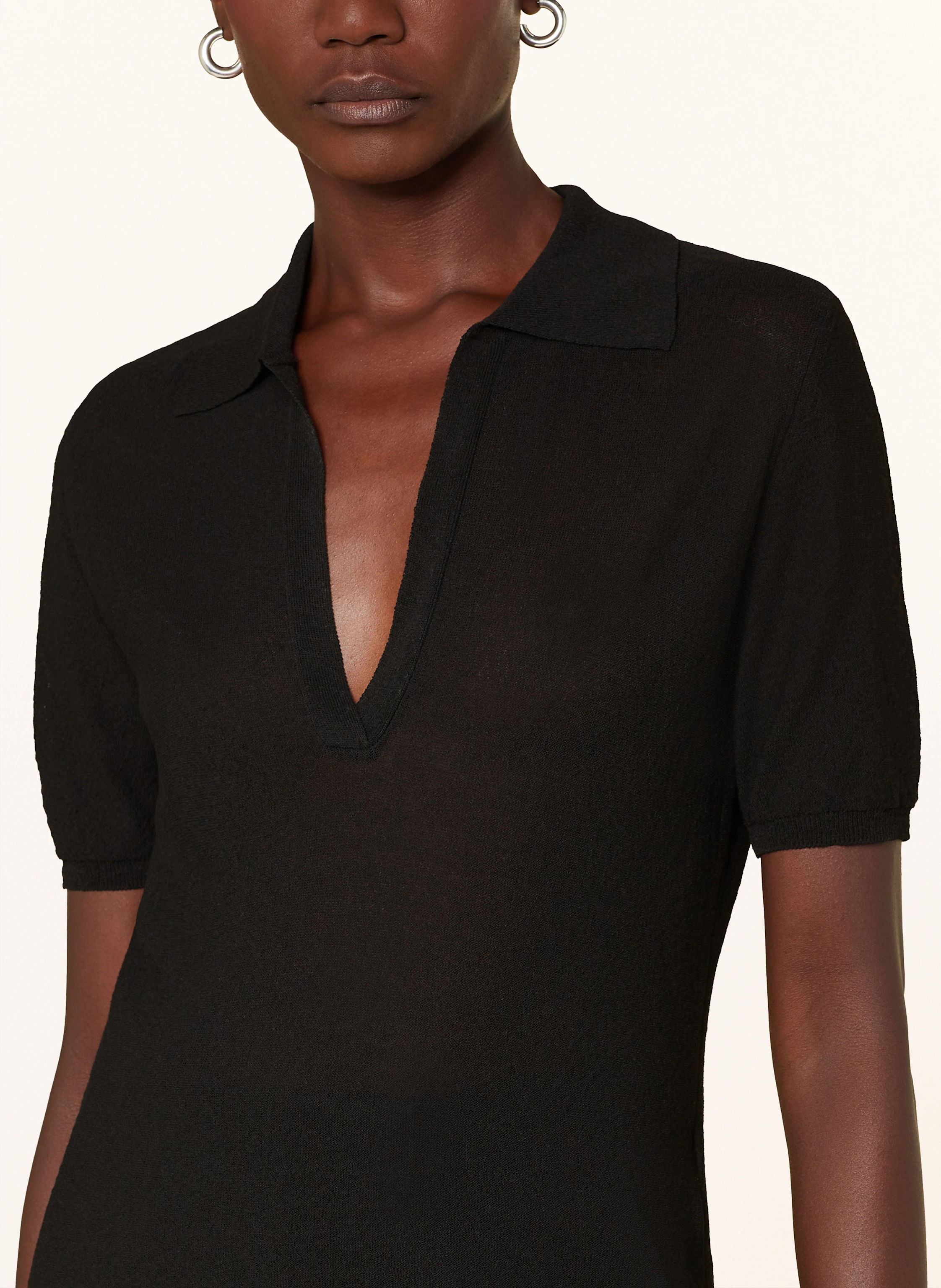 Max Mara STUDIO Strick-Poloshirt CASARSA