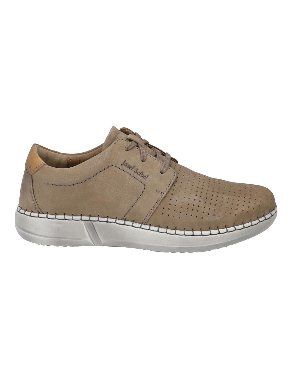 Halbschuh Louis 06, taupe-kombi
