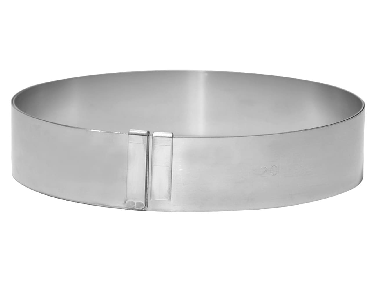 Cercle pâtisserie extensible - ht 4,5 cm - De Buyer