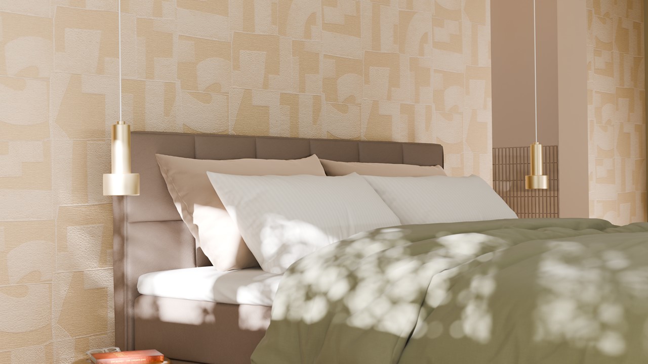 Opbergboxspring Jade - Matte leather taupe