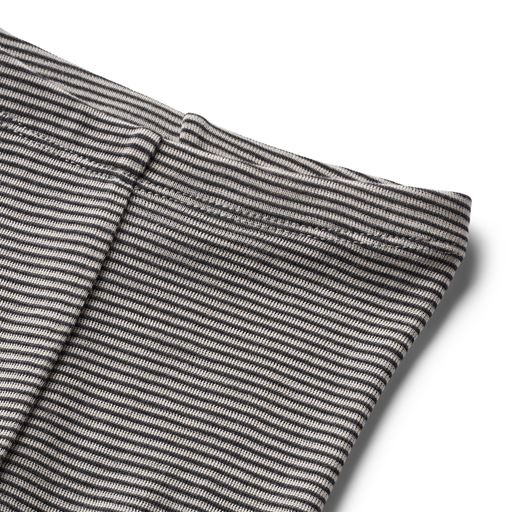 Wheat Agi Wool Baby Leggings, Navy Stripe, 92 cm