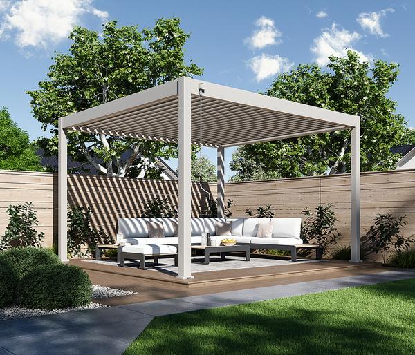 Weide Deluxe Pergola Voll-Alu, ca.