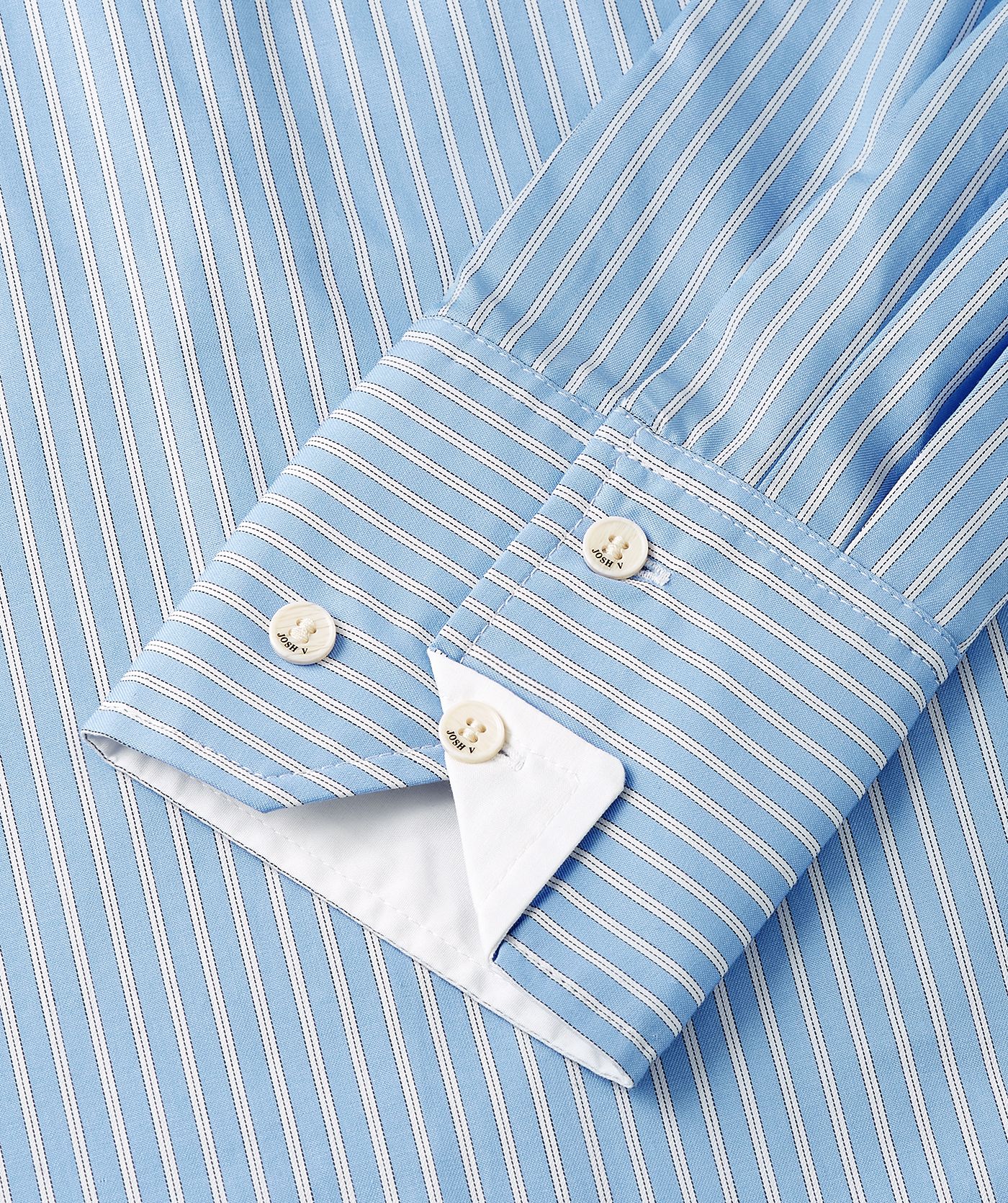 JV-SISSIE oversized blouse met strepen - blue stripe