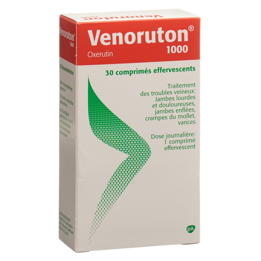 VENORUTON Brausetabl 1000 mg Ds 30 Stk<br>30 Stück, Dose, Brausetablette