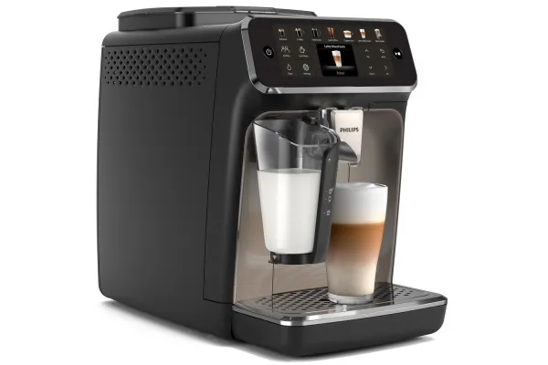 Philips Series 4400 EP4449 - Automatisk kaffemaskine med capuccinatore - 15 bar - black/spray painted panthera