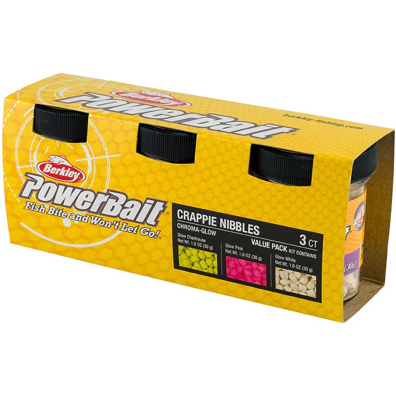Pate A Truite Berkley Powerbait Chromaglow Crappie Nibble Assist Dough
