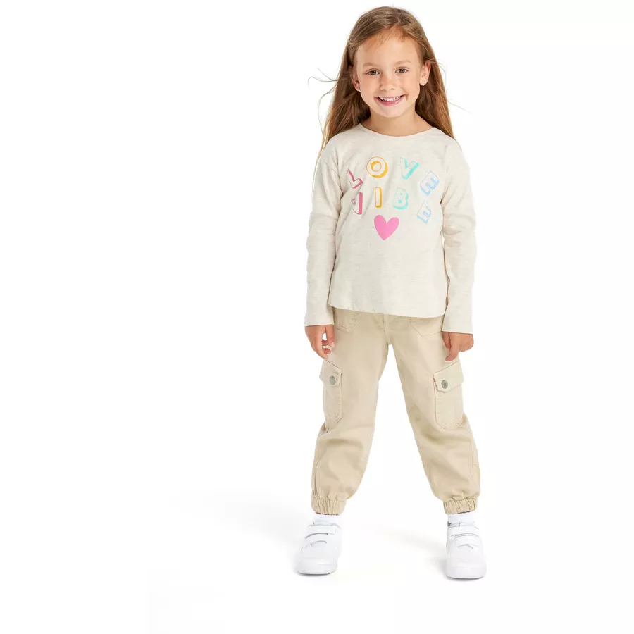 MINOTI Longsleeves Beige Meliert
