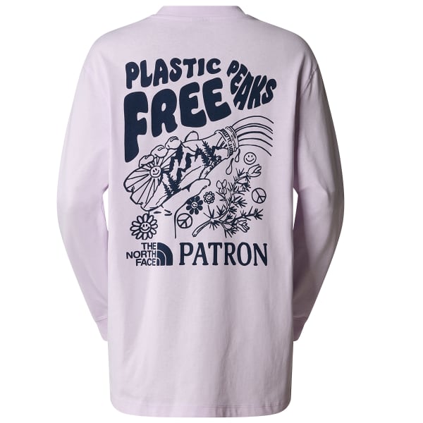 T-shirt THE NORTH FACE W NATURE L/S TEE ICY LILAC