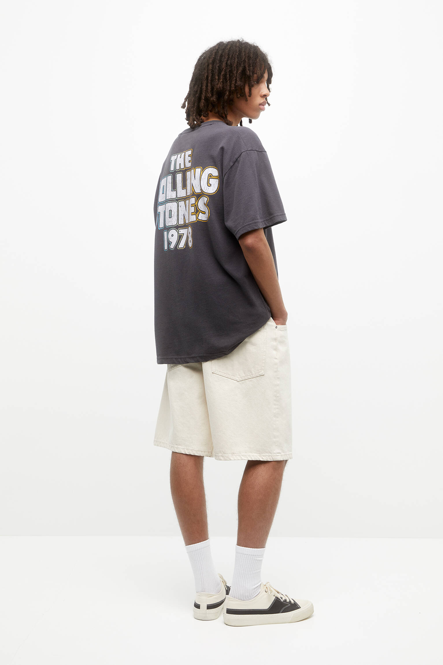 CAMISETA THE ROLLING STONES 1978 - PRETA