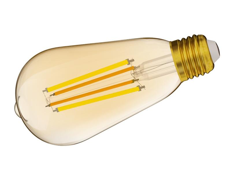 SONOFF Leuchtmittel B02-F-ST64 1800 K-5000 K, E27 WLAN-fähige Smart LED-Glühlampe
