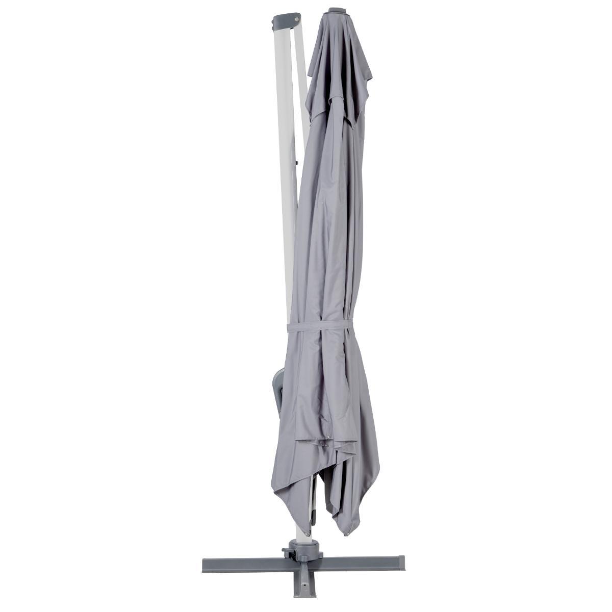 PARASOL DECENTRE EQUADOR 3X4M ARDOISE