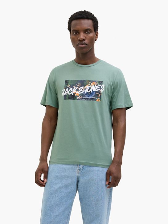 JACK & JONES T-Shirt Grün