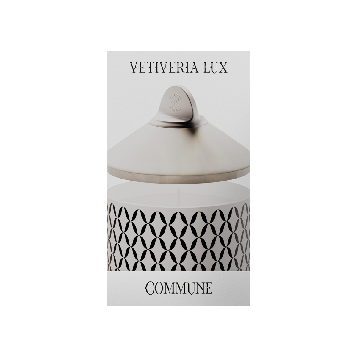 Vetiveria Lux Candle + Onyx Cover 400gr