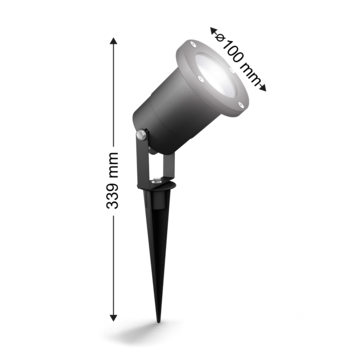 Philips tuinspies Puled
