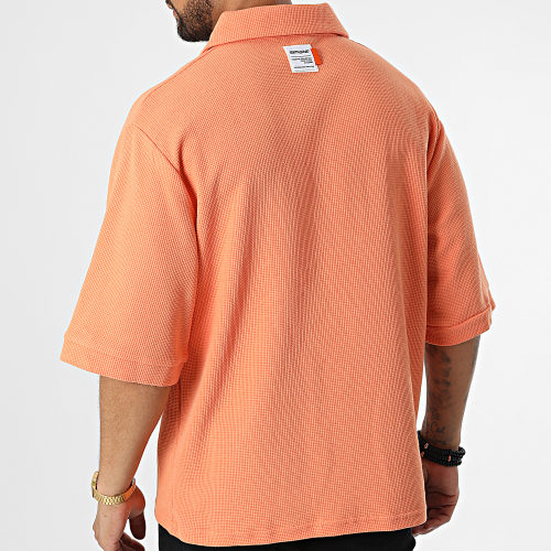 Polo Manches Courtes Oversize M22903VTS Orange