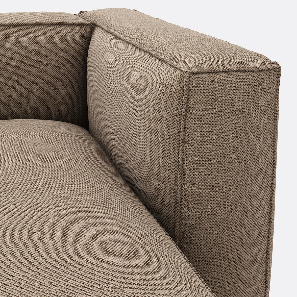 LA REDOUTE INTERIEURS<br>Sofá retangular, tecido texturizado, Seven