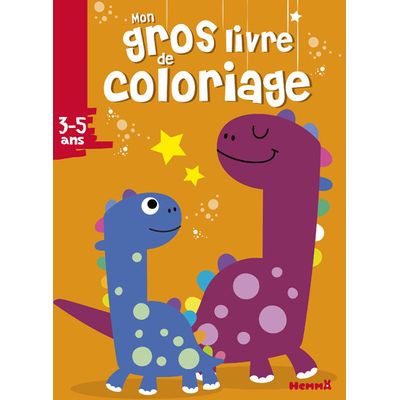 Mon gros livre de coloriage - Dinosaures (3-5 ans)