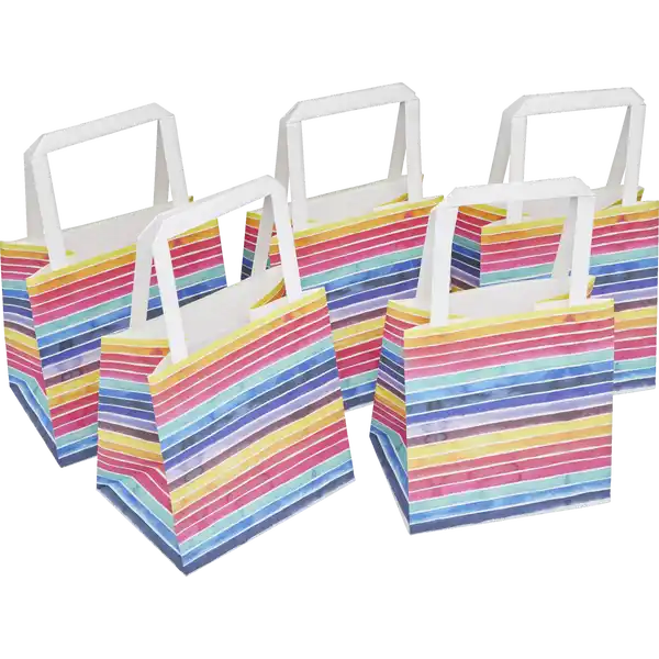 5er-Set Geschenktüten bunt