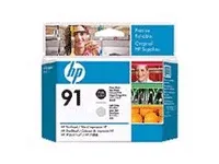 HP 91 - Lysegrå, foto-sort - printhoved - for DesignJet Z6100, Z6100ps