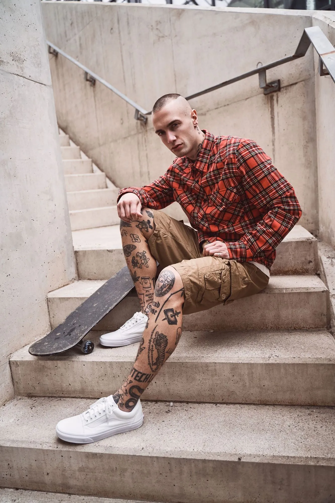 Brandit -  Hemd Check Shirt Longsleeve
