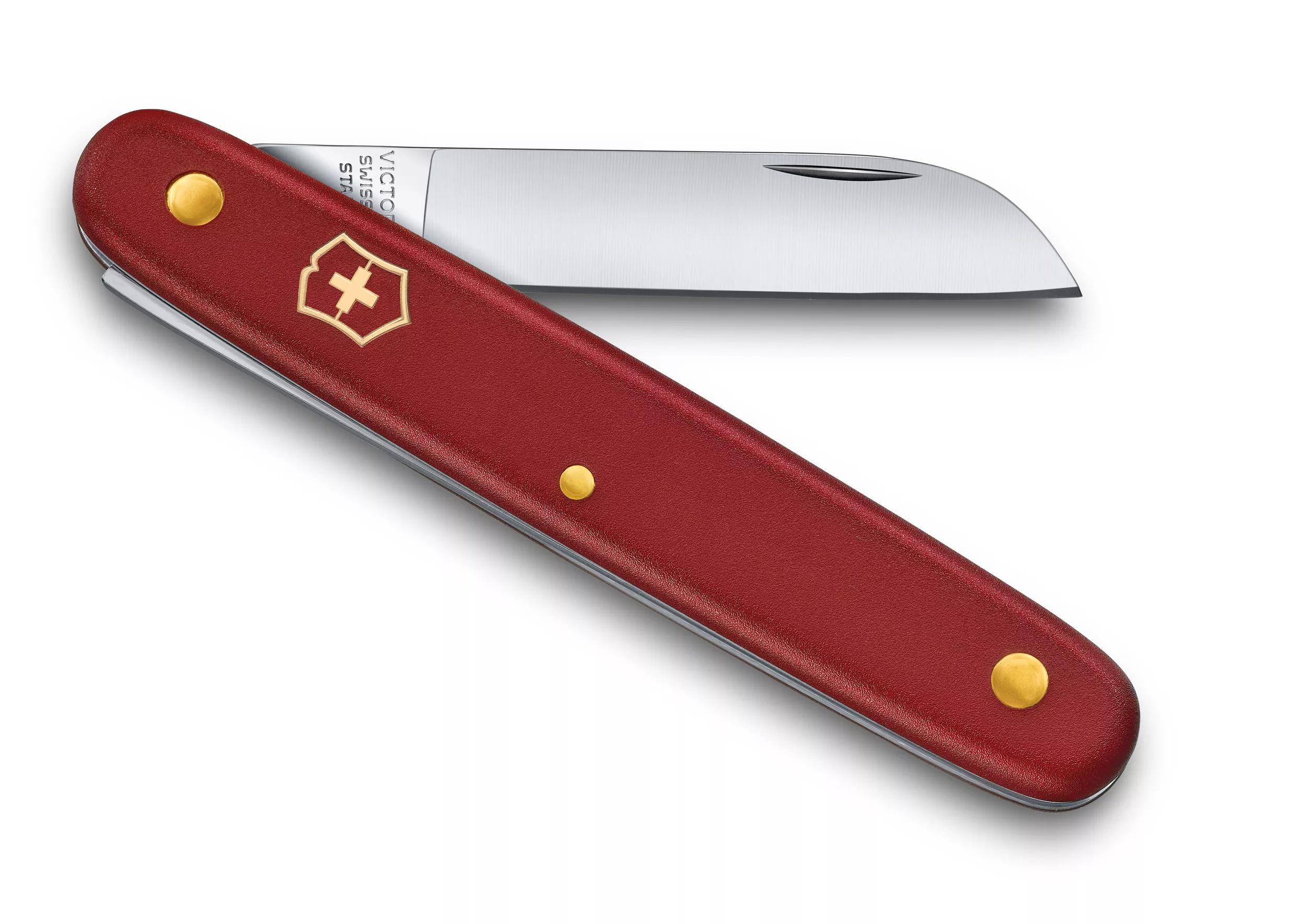 Blumenmesser für Linkshänder-rot
