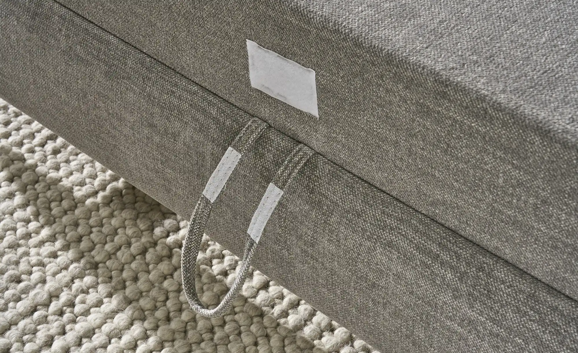 switch Ecksofa aus Flachgewebe Denvo