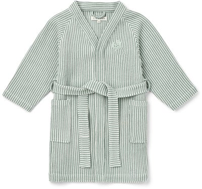 LIEWOOD Bertha Badekåpe Stripe, Peppermint/Creme de la Creme