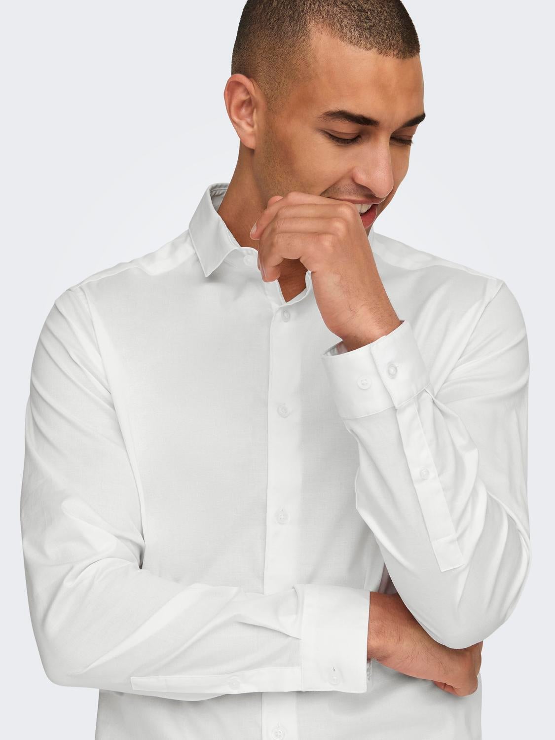 ONSJORDAN Hemd White