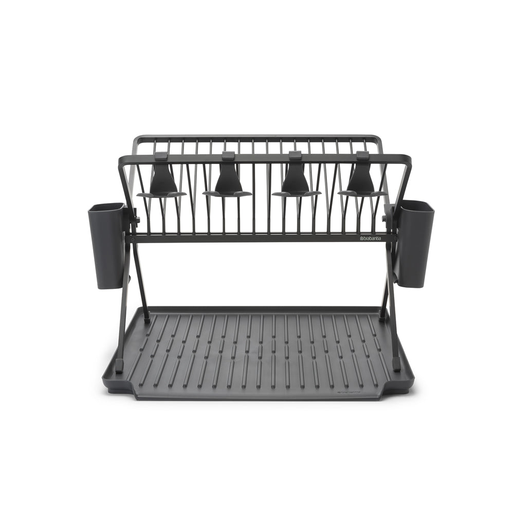 Egouttoir à vaisselle pliable grand modèle gris foncé Brabantia