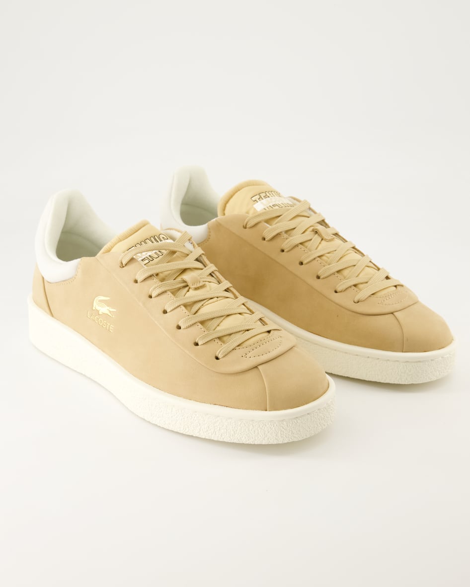 Lacoste Baseshot PRM Schnürschuhe in Beige