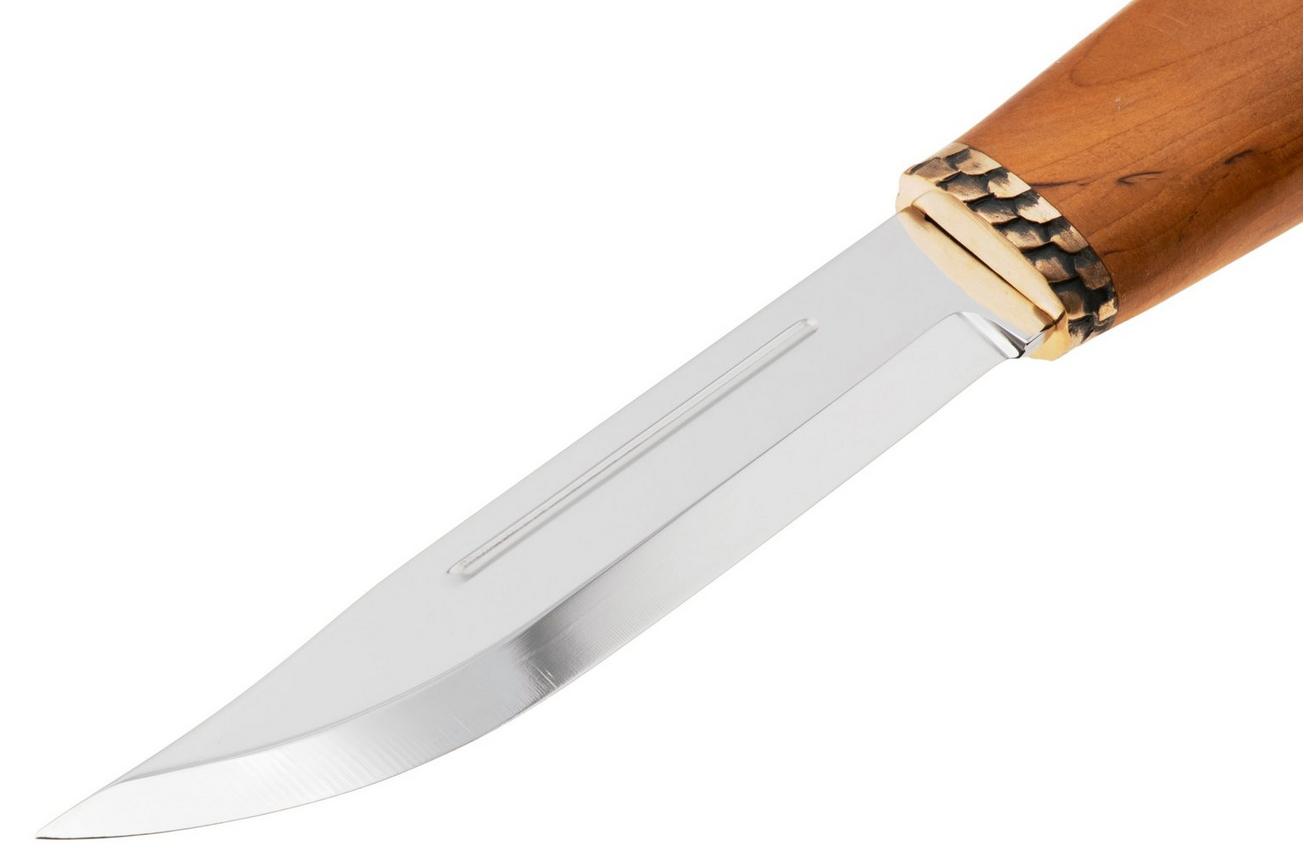 Marttiini Salmon Knife 552010W Polished 1.4034, Birch, bushcraftmes