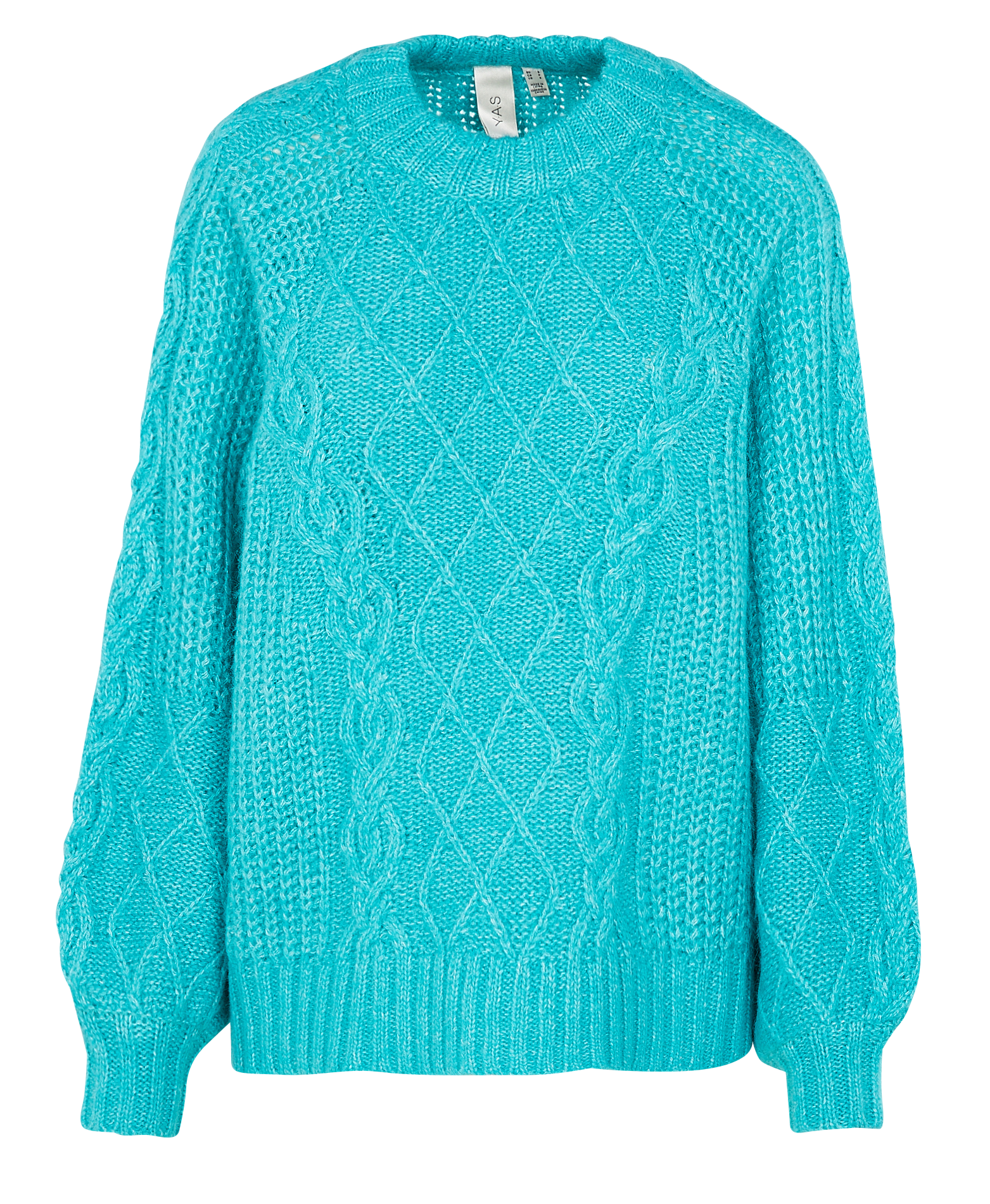 Pull col montant | Vert