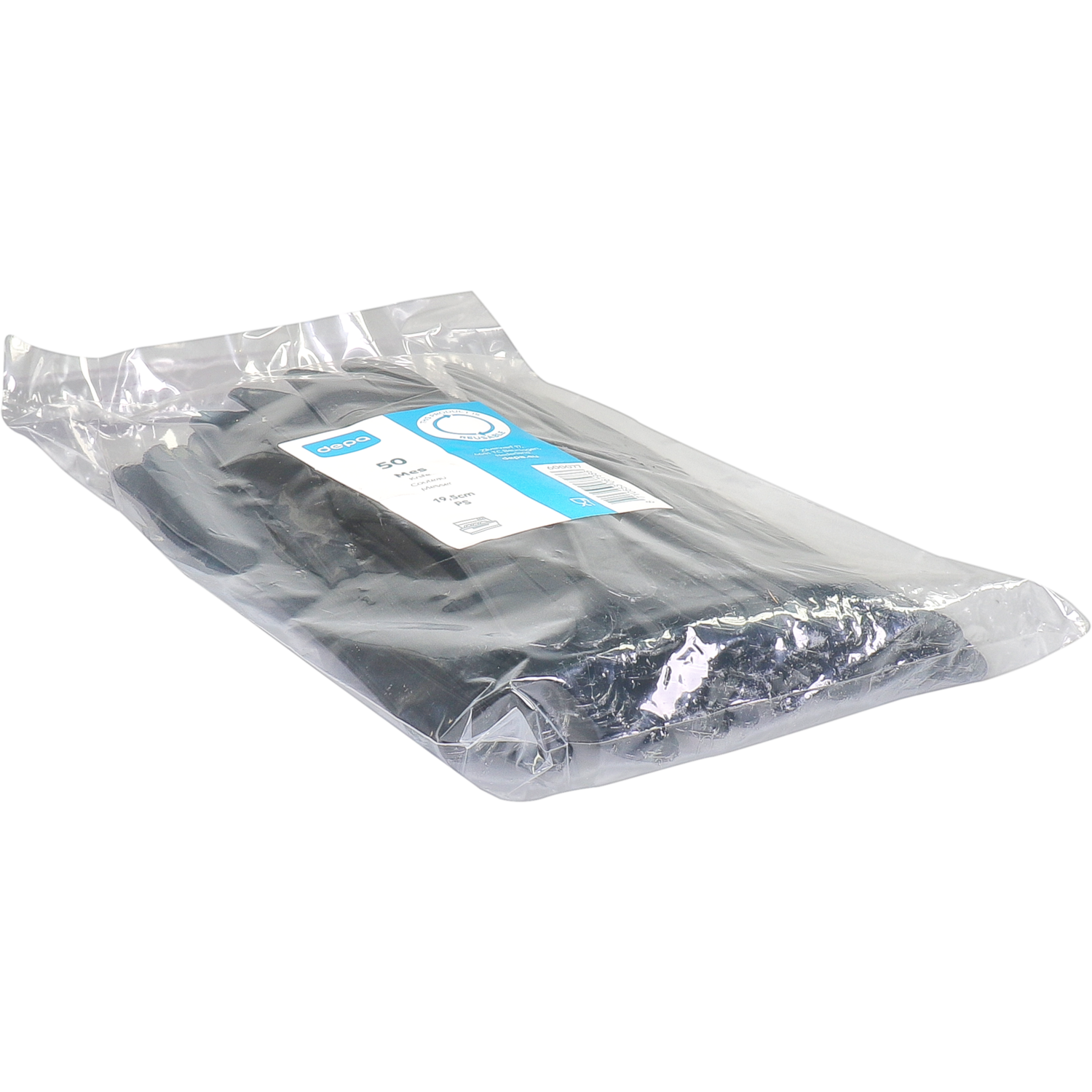 Depa Mes, reusable, pS, 195mm, zwart