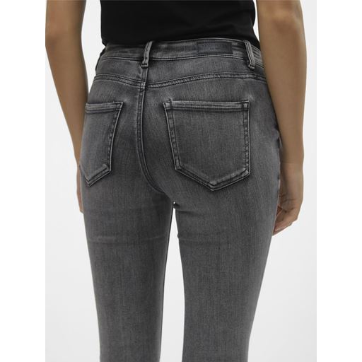 Vero Moda Flash Flared Jeans, Medium Grey Denim, XL/L34