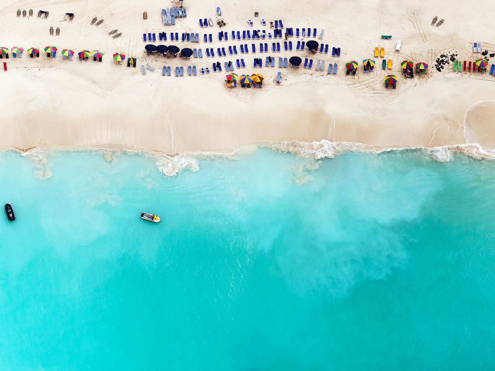 Jolly Beach by Tommy Clarke - Darlings - Small Limited Edition. 30x40.